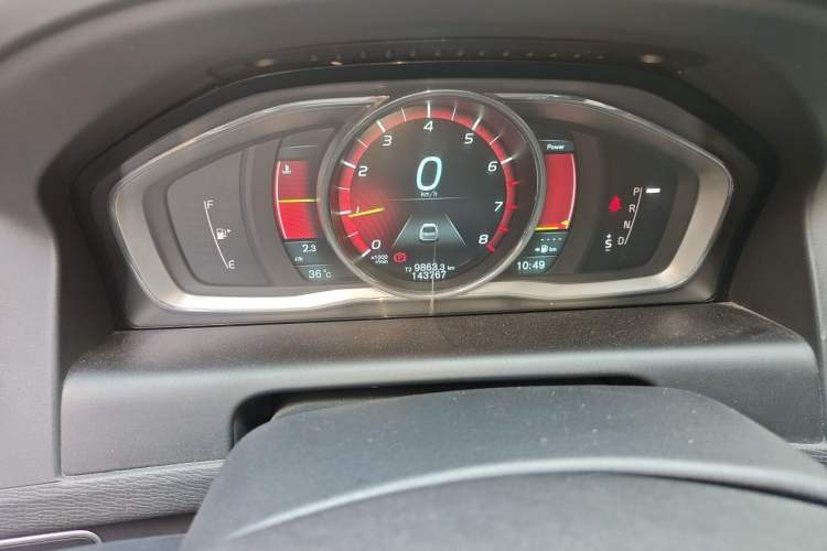 Used Volvo XC60 2014 Restyled T5 Zhiya Edition Odometer Close Up