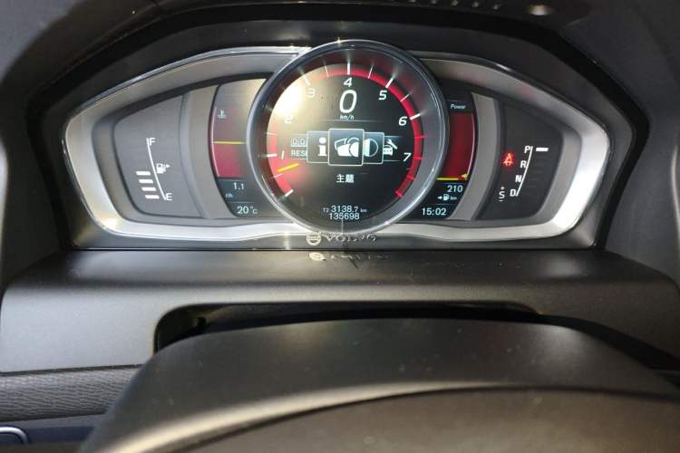 Used Volvo XC60 2014 T6 Zhiyi Edition Odometer Close Up