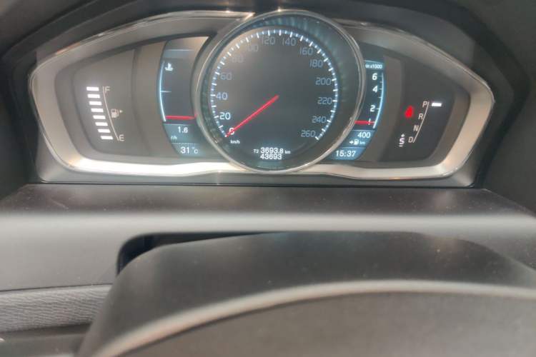 Used Volvo XC60 2014 Restyled T5 Zhiya Edition Odometer Close Up