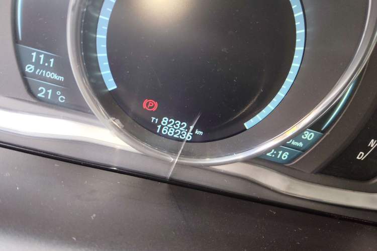 Used Volvo XC60 2014 T6 Zhiyi Edition Odometer Close Up