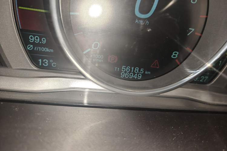 Used Volvo XC60 2014 T6 Zhiyi Edition Odometer Close Up