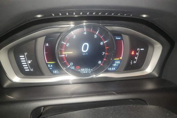 Used Volvo XC60 2014 Restyled T5 Zhiya Edition Odometer Close Up