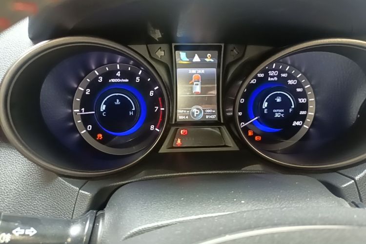 Used Volvo XC60 2014 Restyled T5 Zhiya Edition Odometer Close Up