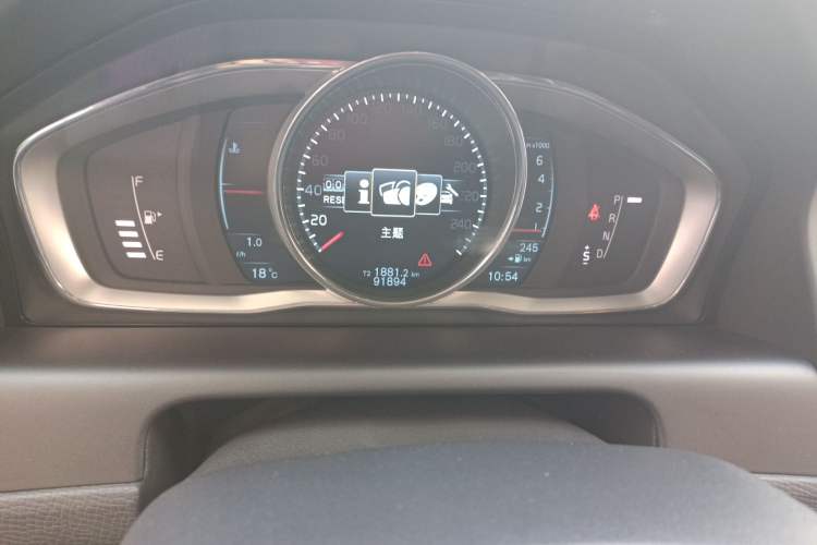 Used Volvo XC60 2014 T6 Zhiyi Edition Odometer Close Up