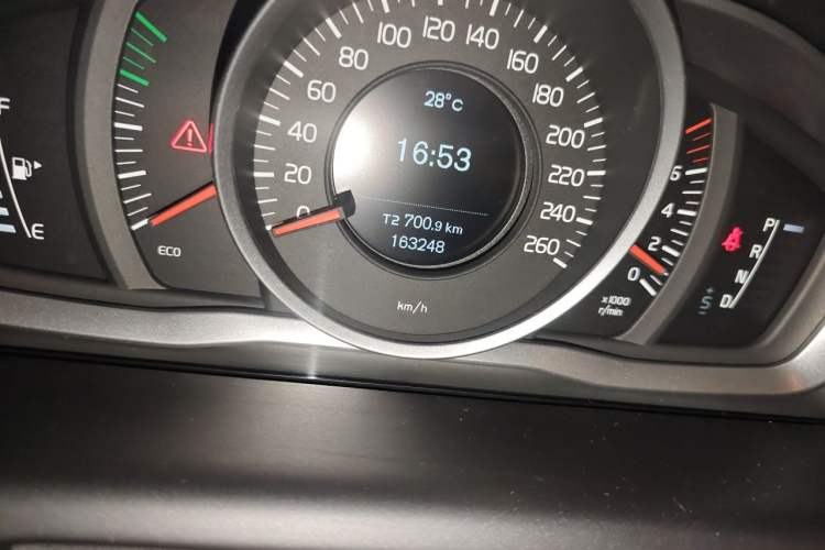 Used Volvo XC60 2014 T5 Zhiyi Edition Odometer Close Up