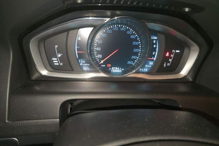 Used Volvo XC60 2015 T6 Zhiyi Edition Odometer Close Up
