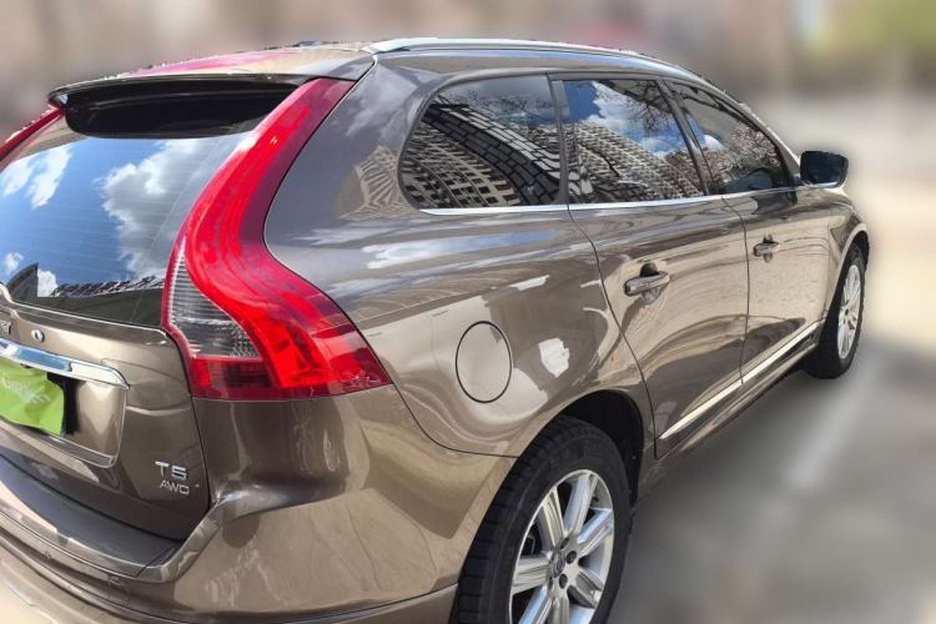 Used Volvo XC60 2015 T5 AWD Zhiyuan Edition Rear Right 45 Deg