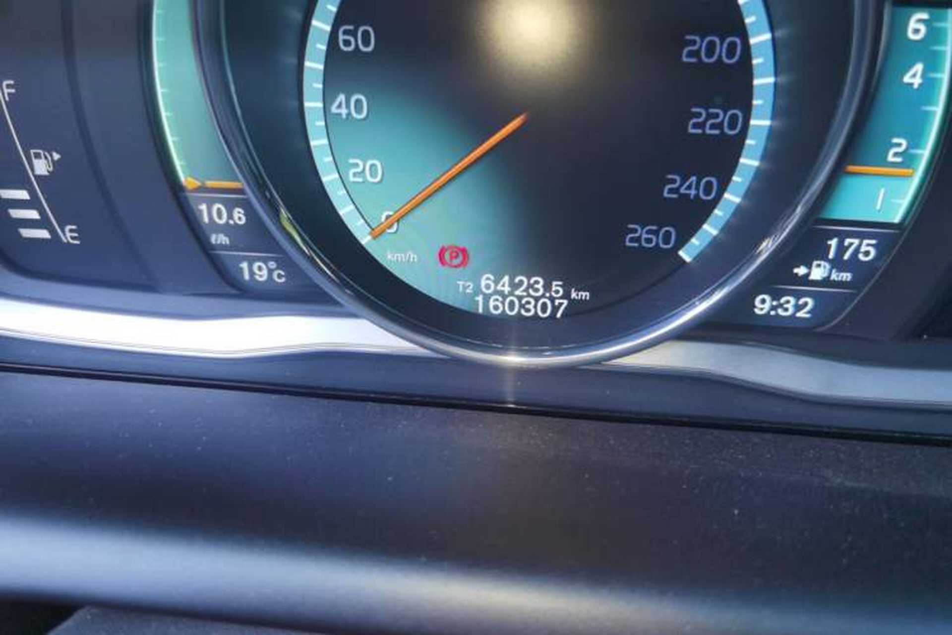 Used Volvo XC60 2015 T6 Zhiyi Edition Odometer Close Up