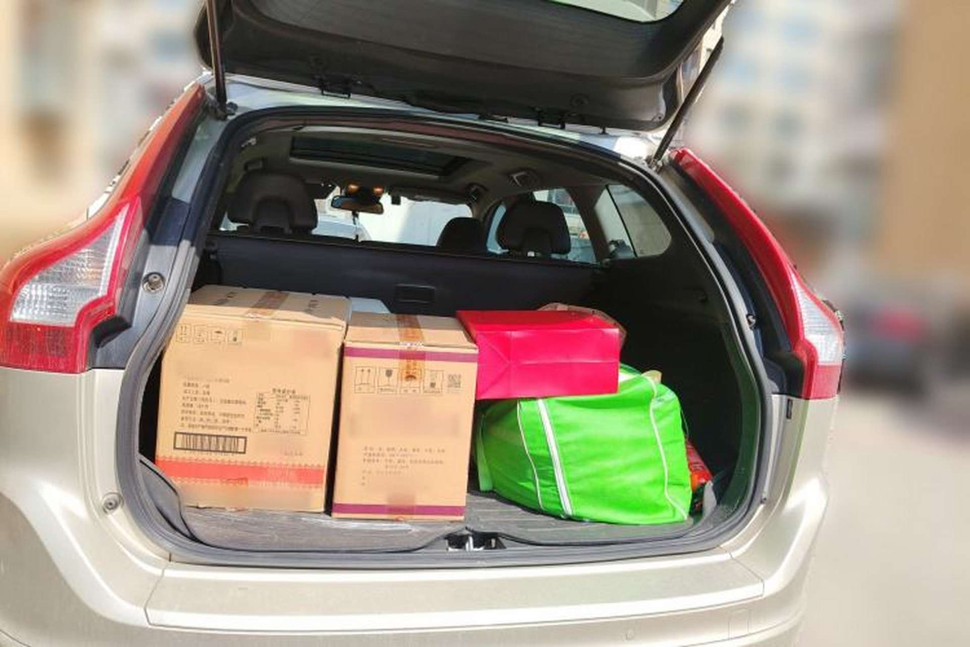 Used Volvo XC60 2015 T5 Smart Upgrade Model Trunk