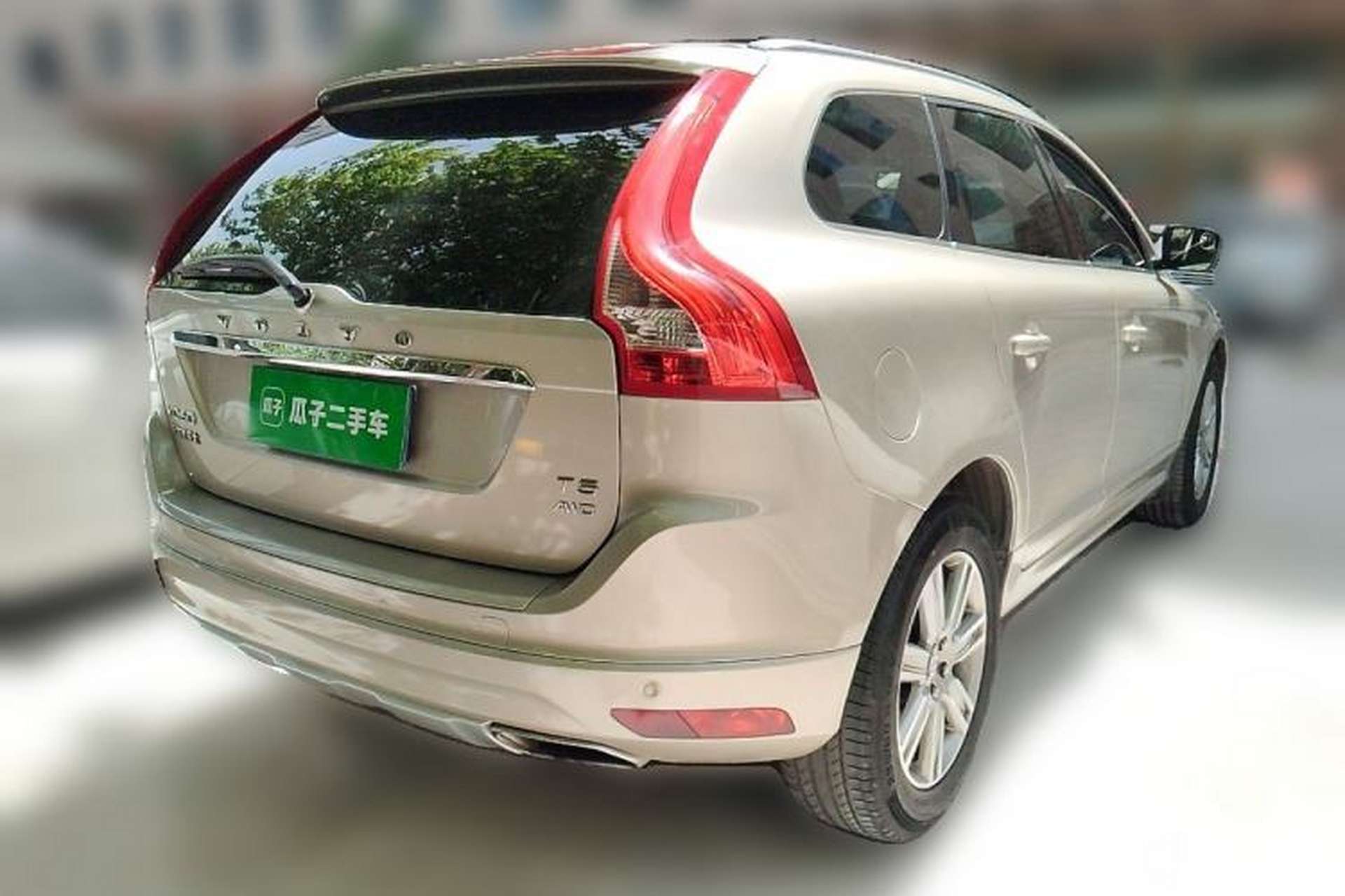 Used Volvo XC60 2017 T5 AWD Smart Upgrade Edition Rear Right 45 Deg