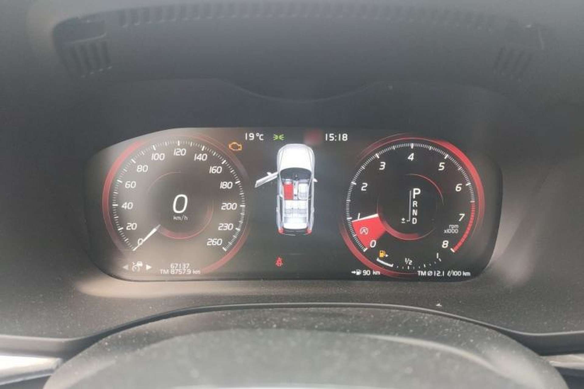 Used Volvo XC60 2018 T5 4x4 Smart & Sporty Edition Instrument Cluster