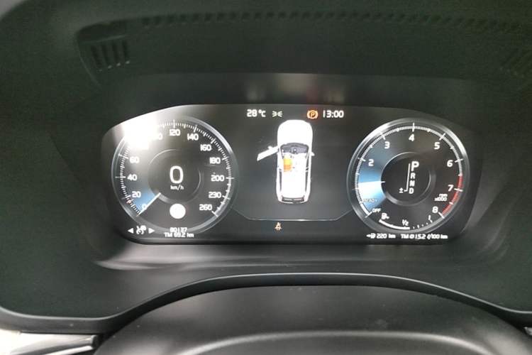 Used Volvo XC60 2018 T5 4x4 Zhiya Luxury Edition Instrument Cluster
