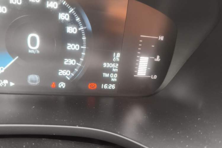 Used Volvo XC60 2018 T5 4x4 Zhiyi Edition Odometer Close Up