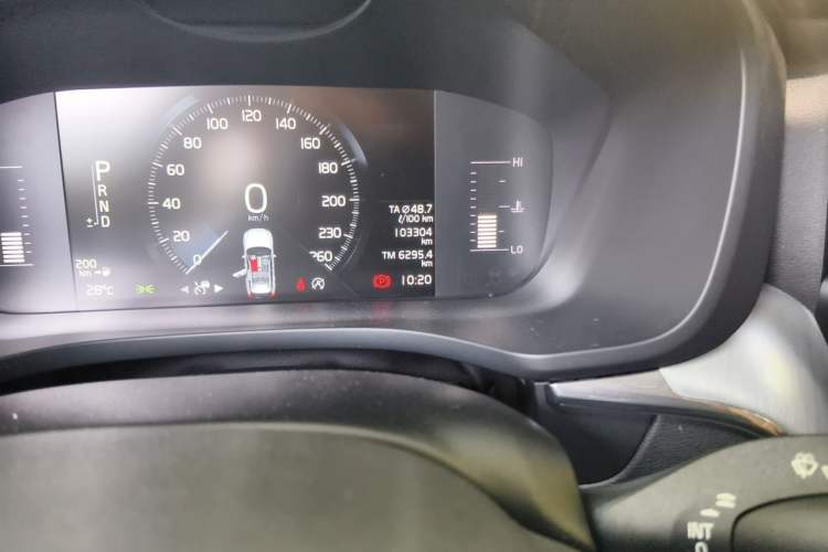 Used Volvo XC60 2018 T5 4x4 Zhiyi Edition Odometer Close Up