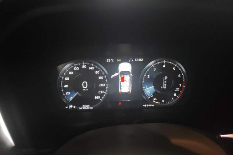Used Volvo XC60 2019 T5 4x4 Zhiya Luxury Edition China V Standard Instrument Cluster
