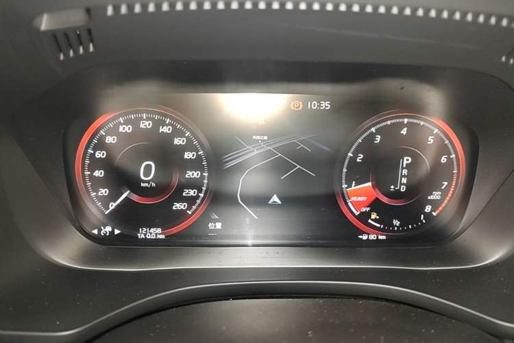 Used Volvo XC60 2019 T5 4x4 Zhiyuan Edition China VI Standard Instrument Cluster