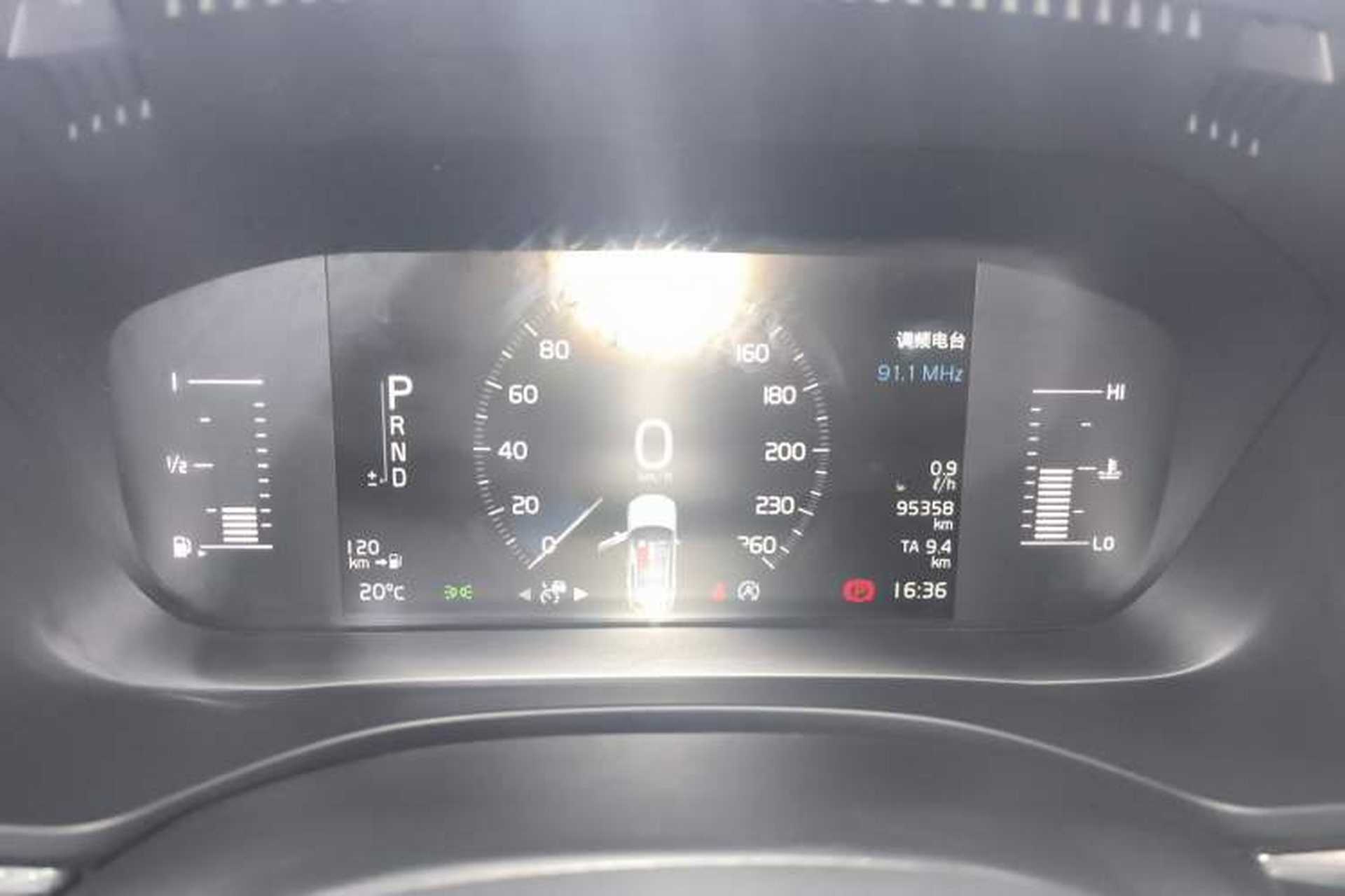 Used Volvo XC60 2019 T5 4x4 Smart Edition China VI Standard Instrument Cluster