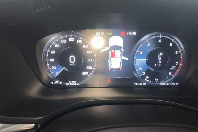 Used Volvo XC60 2019 T5 4x4 Zhiyuan Sport Edition China V Standard Instrument Cluster