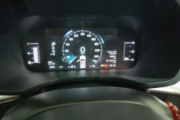Used Volvo XC60 2019 T5 4x4 Smart Edition China VI Standard Odometer Close Up