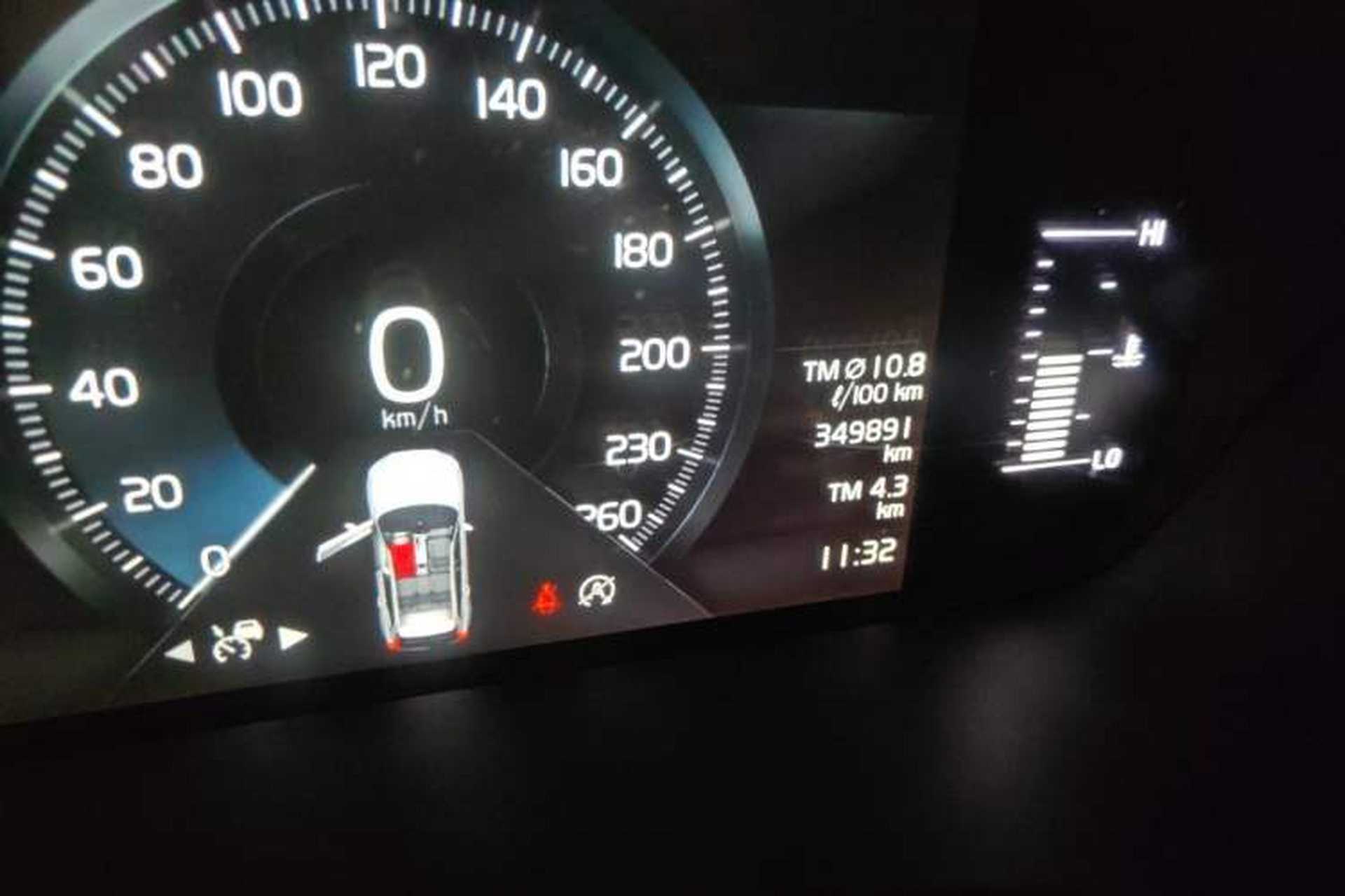 Used Volvo XC60 2019 T5 4x4 Smart Edition China V Standard Odometer Close Up