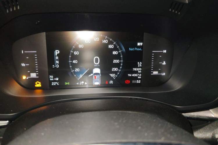 Used Volvo XC60 2019 T5 4x4 Smart Edition China VI Standard Odometer Close Up