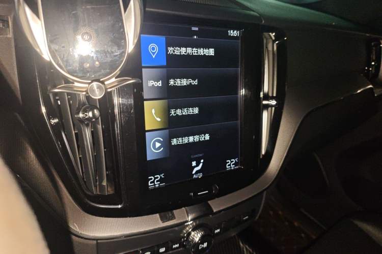 Used Volvo XC60 2019 T5 4x4 Zhiyuan Sport Edition China V Standard Audio And AC Panel