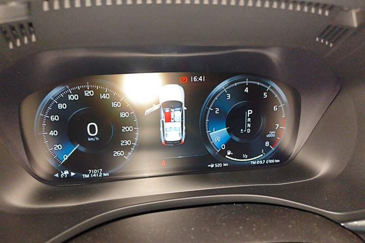 Used Volvo XC60 2019 T5 4x4 Zhiyuan Sport Edition China V Standard Instrument Cluster