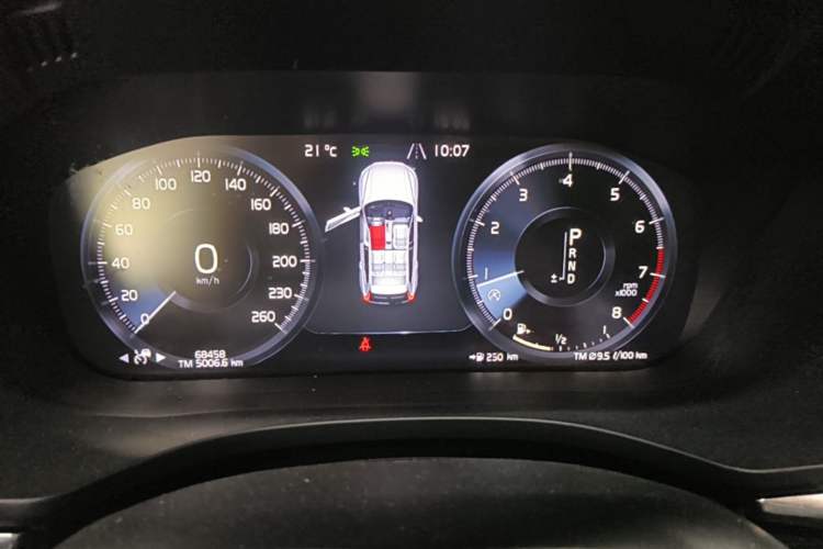 Used Volvo XC60 2019 T5 4x4 Smart Edition China V Standard Instrument Cluster
