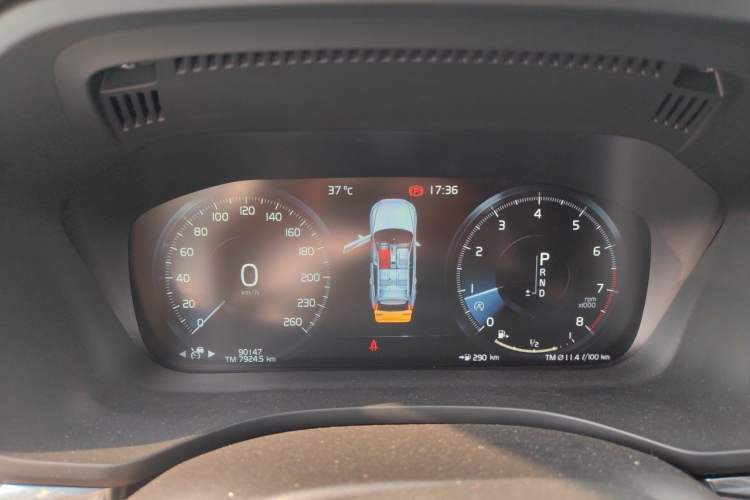 Used Volvo XC60 2019 T5 4x4 Zhiyuan Sport Edition China V Standard Instrument Cluster