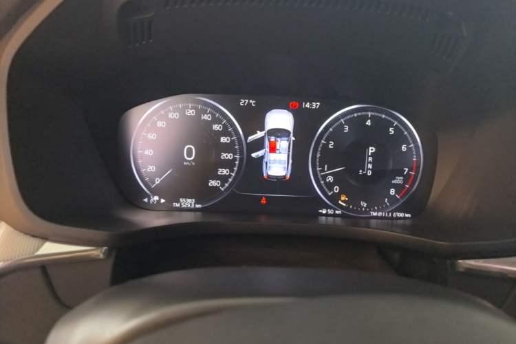 Used Volvo XC60 2019 T5 4x4 Zhiya Sport Edition China V Standard Instrument Cluster