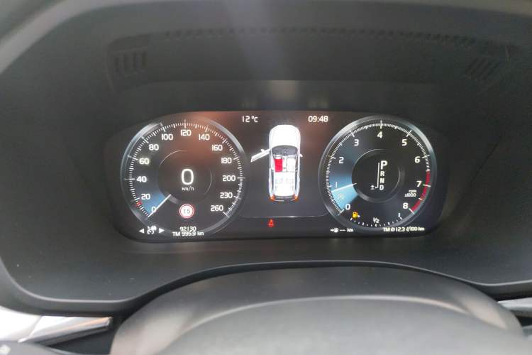 Used Volvo XC60 2019 T5 4x4 Zhiyuan Edition China VI Standard Instrument Cluster