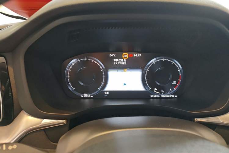 Used Volvo XC60 2019 T5 4x4 Zhiyuan Edition China VI Standard Instrument Cluster