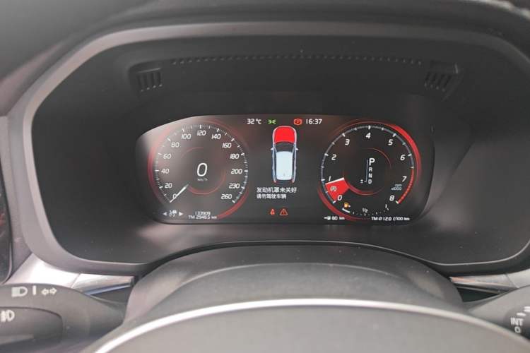 Used Volvo XC60 2019 T5 4x4 Zhiyuan Edition China VI Standard Instrument Cluster