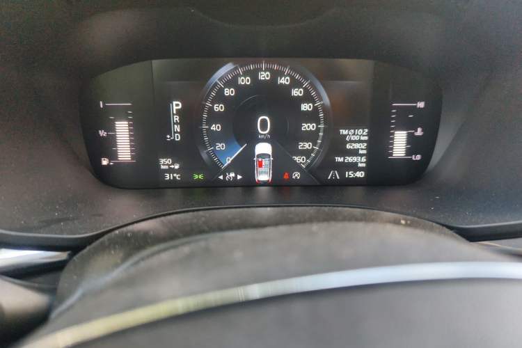 Used Volvo XC60 2019 T5 4x4 Smart Edition China VI Standard Odometer Close Up