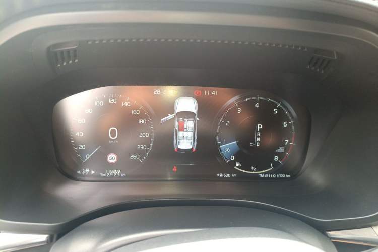 Used Volvo XC60 2019 T5 4x4 Zhiya Luxury Edition China V Standard Instrument Cluster