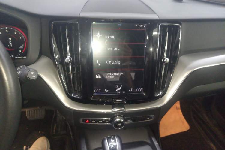 Used Volvo XC60 2019 T5 4x4 Zhiyuan Edition China VI Standard Audio And AC Panel