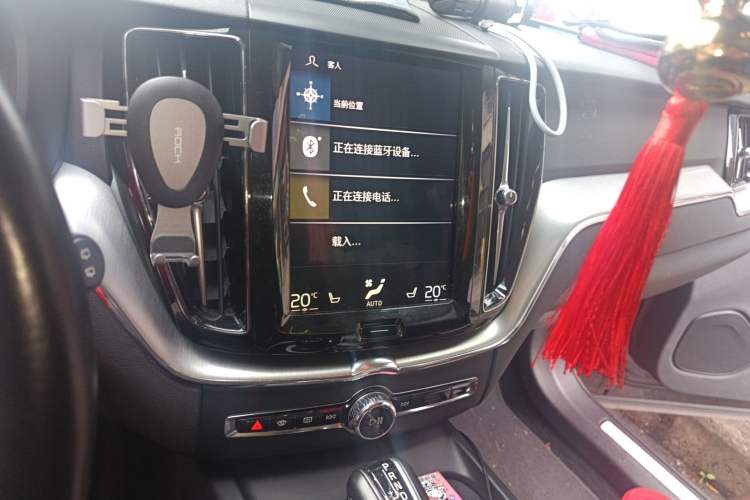 Used Volvo XC60 2019 T5 4x4 Smart Edition China V Standard Audio And AC Panel