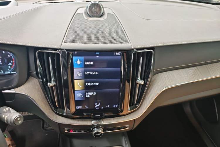 Used Volvo XC60 2019 T5 4x4 Zhiya Luxury Edition China VI Standard Audio And AC Panel