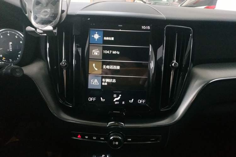 Used Volvo XC60 2019 T5 4x4 Zhiyuan Edition China VI Standard Audio And AC Panel