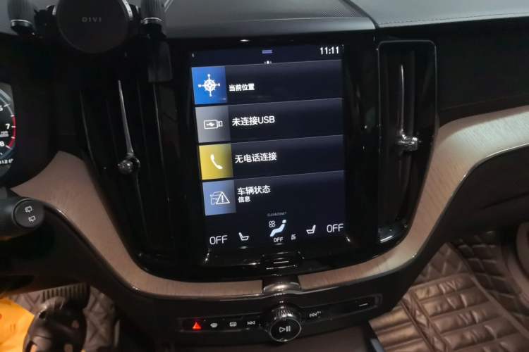 Used Volvo XC60 2019 T5 4x4 Zhiya Luxury Edition China V Standard Audio And AC Panel