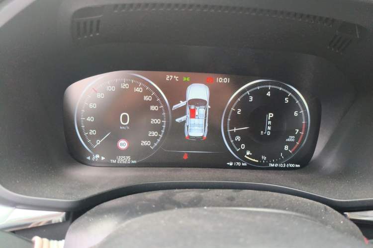 Used Volvo XC60 2019 T5 4x4 Smart Edition China V Standard Instrument Cluster