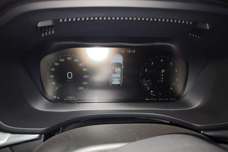 Used Volvo XC60 2019 T5 4x4 Zhiyuan Edition China VI Standard Instrument Cluster