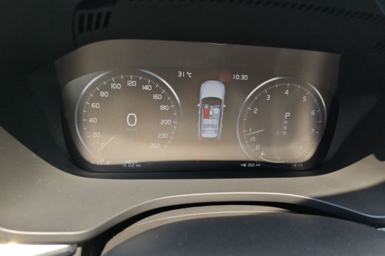 Used Volvo XC60 2019 T5 4x4 Zhiyuan Sport Edition China V Standard Instrument Cluster