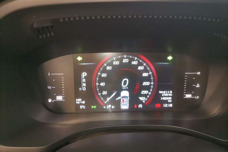 Used Volvo XC60 2019 T5 4x4 Smart Edition China V Standard Instrument Cluster