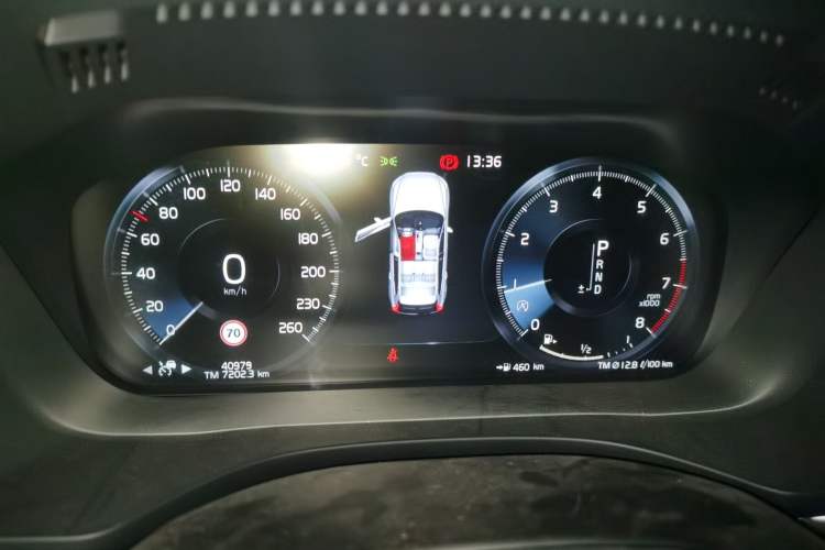 Used Volvo XC60 2019 T5 4x4 Smart Edition China V Standard Instrument Cluster