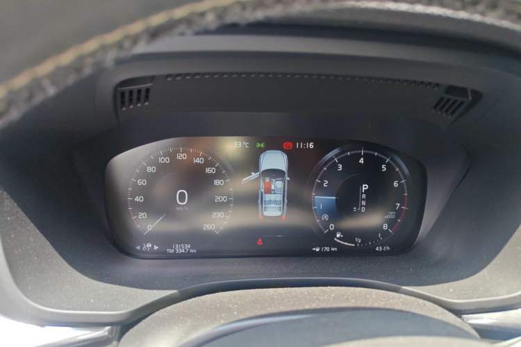 Used Volvo XC60 2019 T5 4x4 Zhiyuan Sport Edition China V Standard Instrument Cluster