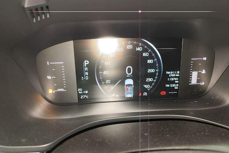 Used Volvo XC60 2019 T5 4x4 Smart Edition China VI Standard Instrument Cluster