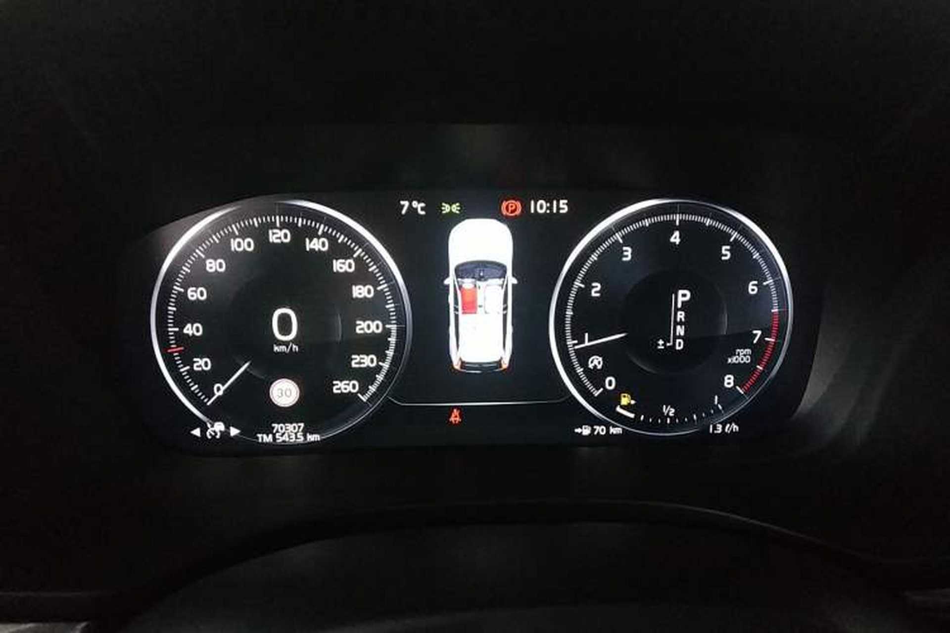 Used Volvo XC60 2019 T5 4x4 Zhiyuan Edition China VI Standard Instrument Cluster