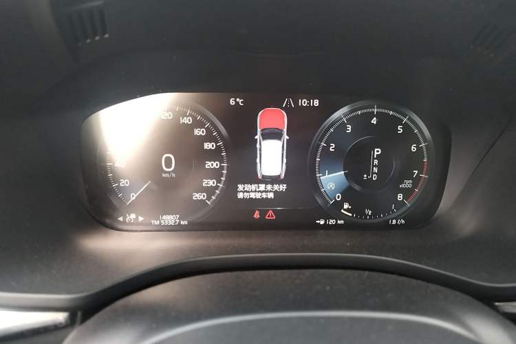 Used Volvo XC60 2019 T5 4x4 Smart Edition China V Standard Instrument Cluster