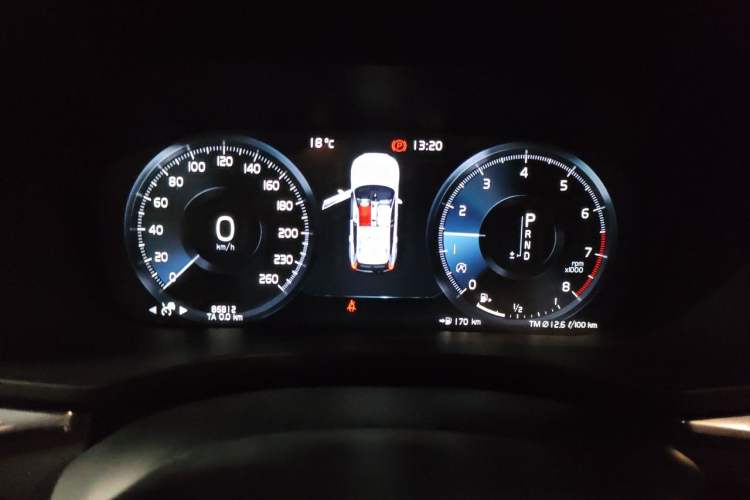 Used Volvo XC60 2019 T5 4x4 Smart Edition China V Standard Instrument Cluster